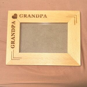 Grandpa Wooden Picture Frame
